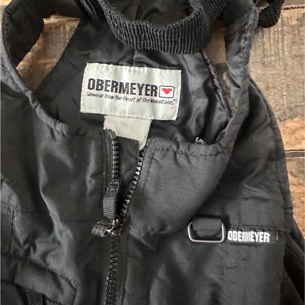 Obermeyer Black Kids bib snow pants